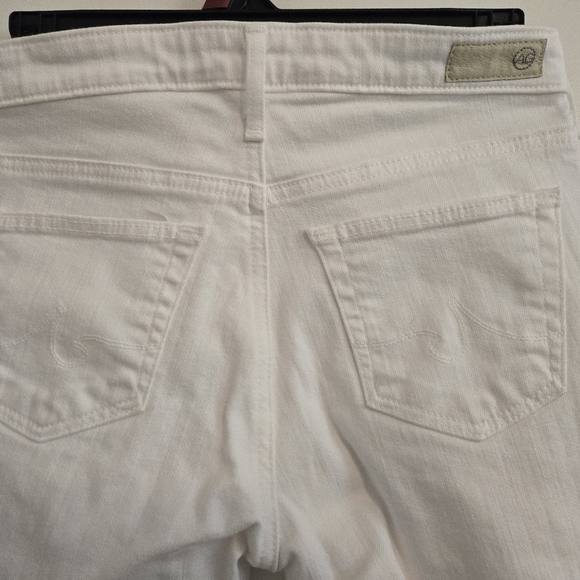Adriano Goldschmied jeans white size 25 R. THE Stevie ankle.  Slim straight - Picture 5 of 7